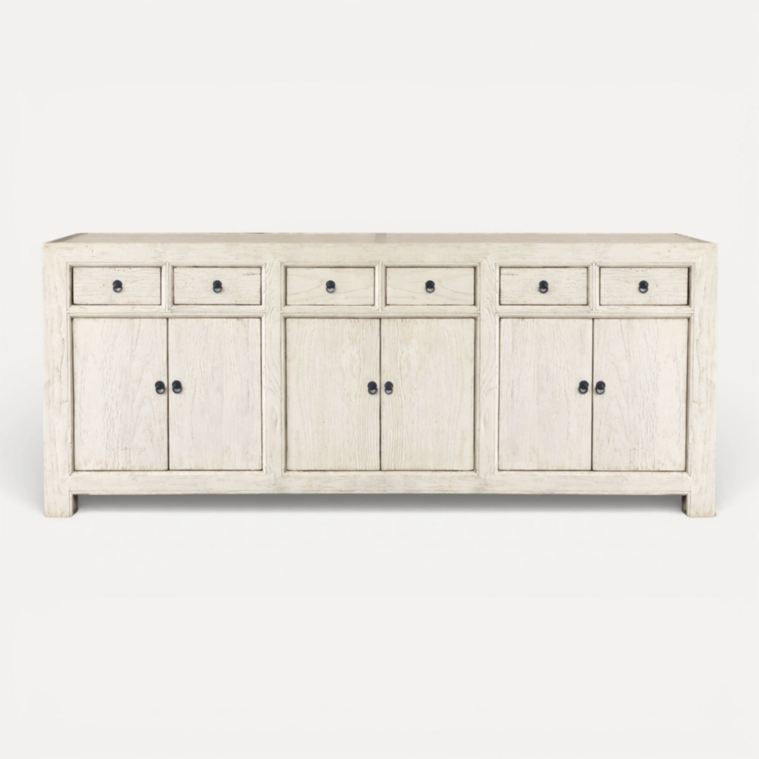 Reclaimed Elm Sideboard L2600mm Living Furniture Beachwood Designs Painted White Elm 