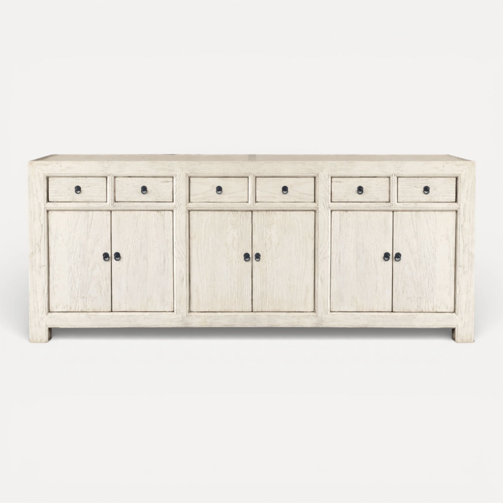 Reclaimed Elm Sideboard L2600mm Living Furniture Beachwood Designs Painted White Elm 