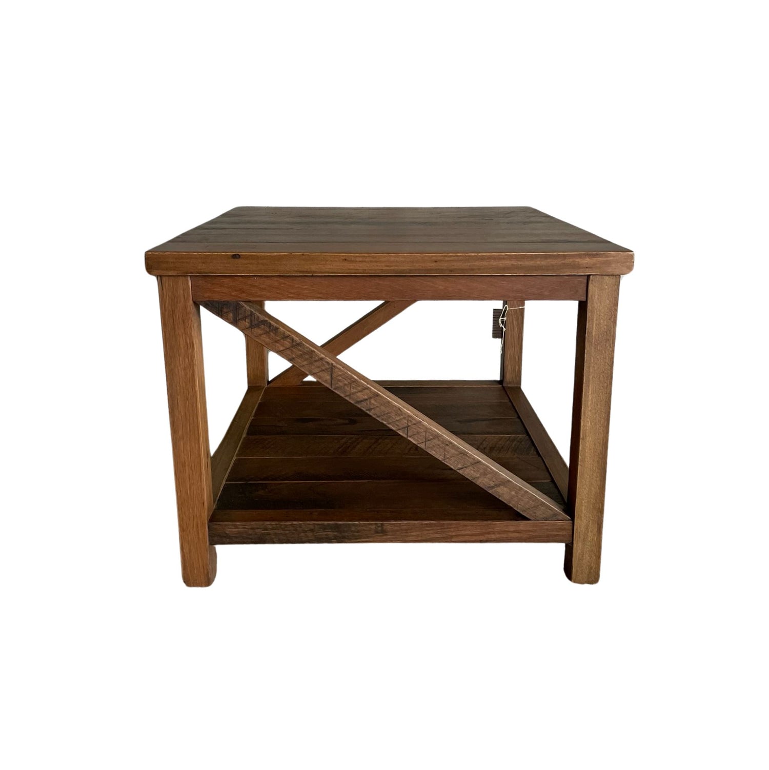 Reclaimed Hardwood Side Table Living Furniture Beachwood Designs 