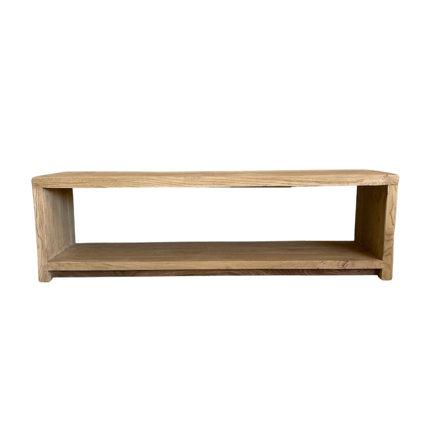 Reclaimed Pine Cubic Bench Seat Dining Furniture Beachwood Designs