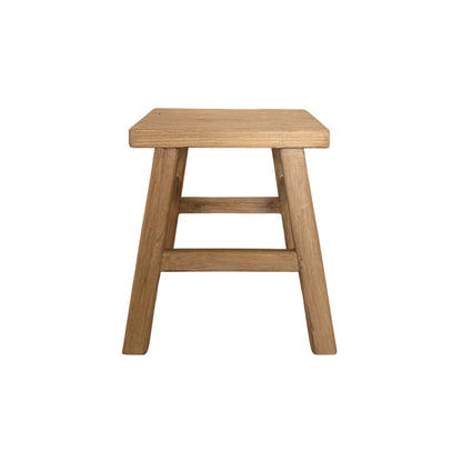 Rectangular Elm Stool Dining Furniture Beachwood Designs 