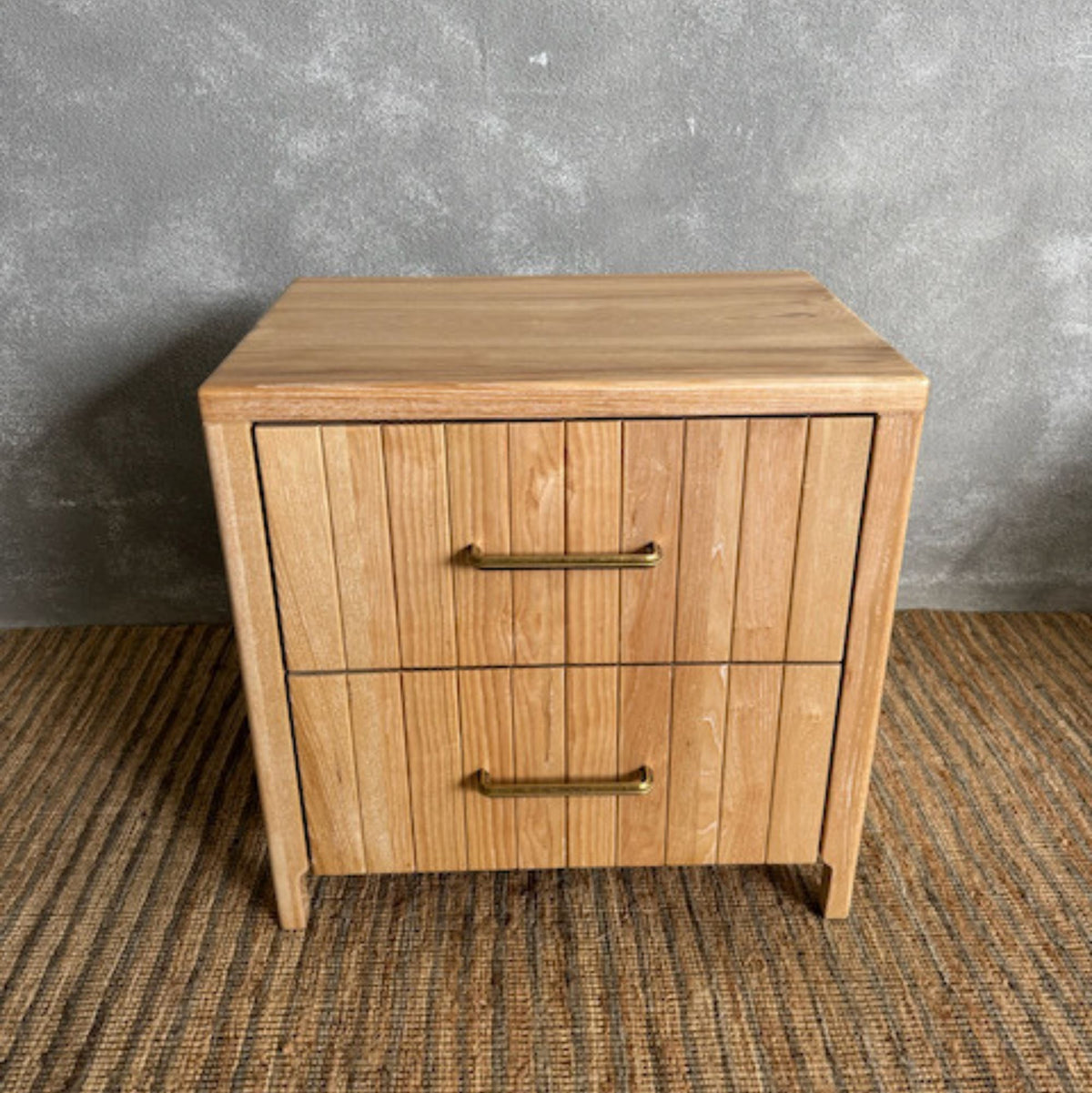 Rhodes Bedside L600mm Bedroom Furniture Beachwood Designs