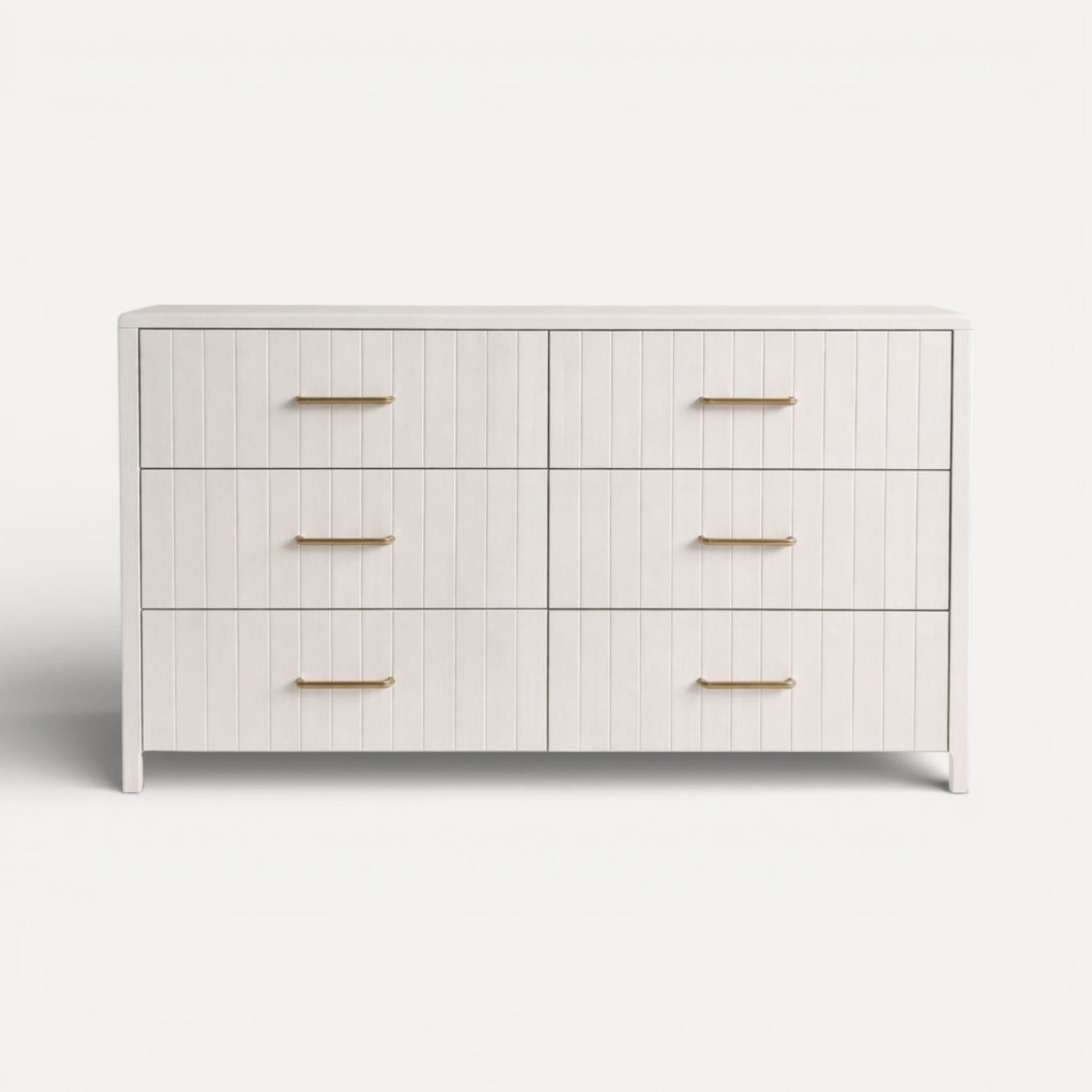 Rhodes Chest of Drawers L1500mm Bedroom Furniture Beachwood Designs White 