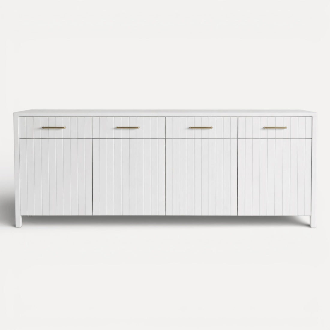 Rhodes Sideboard L2200mm - White Living Furniture Beachwood Designs