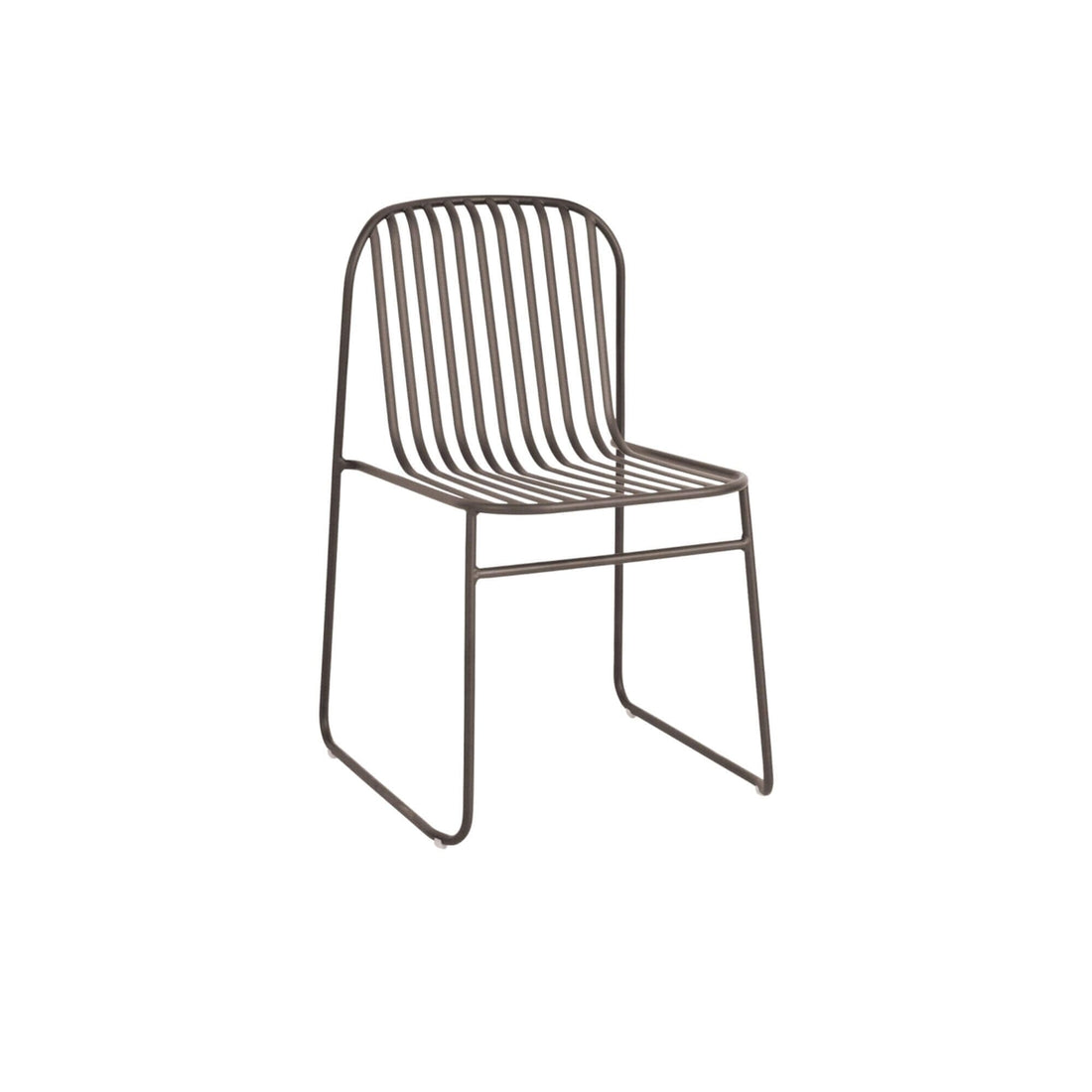 Riviera Outdoor Dining Chair Outdoor Furniture Eco Outdoor Bronzed Painted Steel