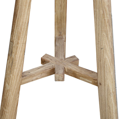 Round Elm Bar Stool Dining Furniture Beachwood Designs 