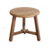Round Elm Side Table - D600mm Living Furniture Beachwood Designs 