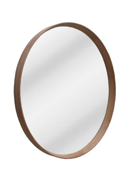 Round Oak Mirror 1200D - Natural Homewares Beachwood Designs 