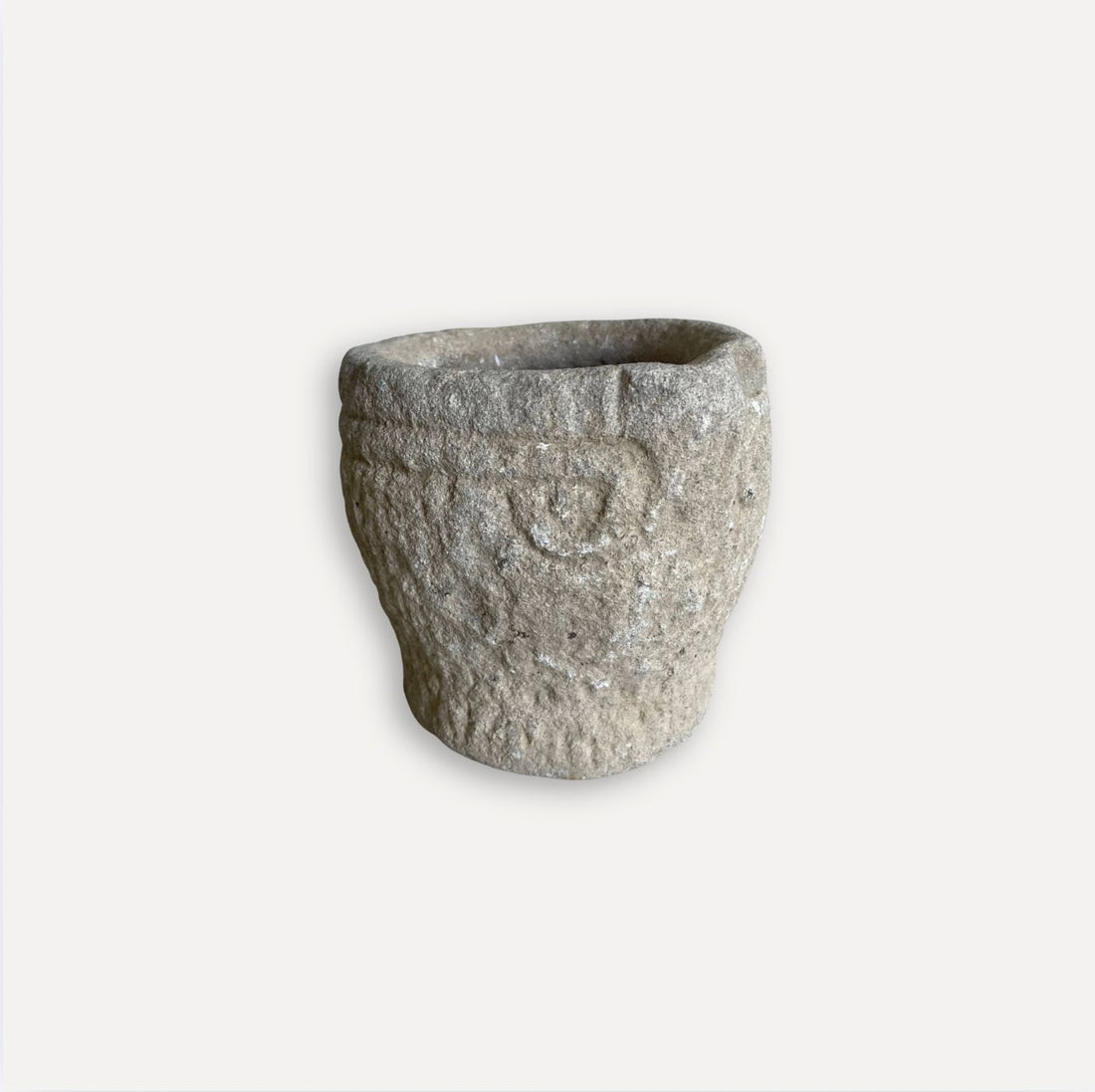 Round Stone Pot Homewares Beachwood Designs 
