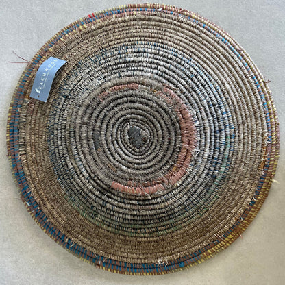 Round Zambia Maselo Basket Homewares Beachwood Designs 