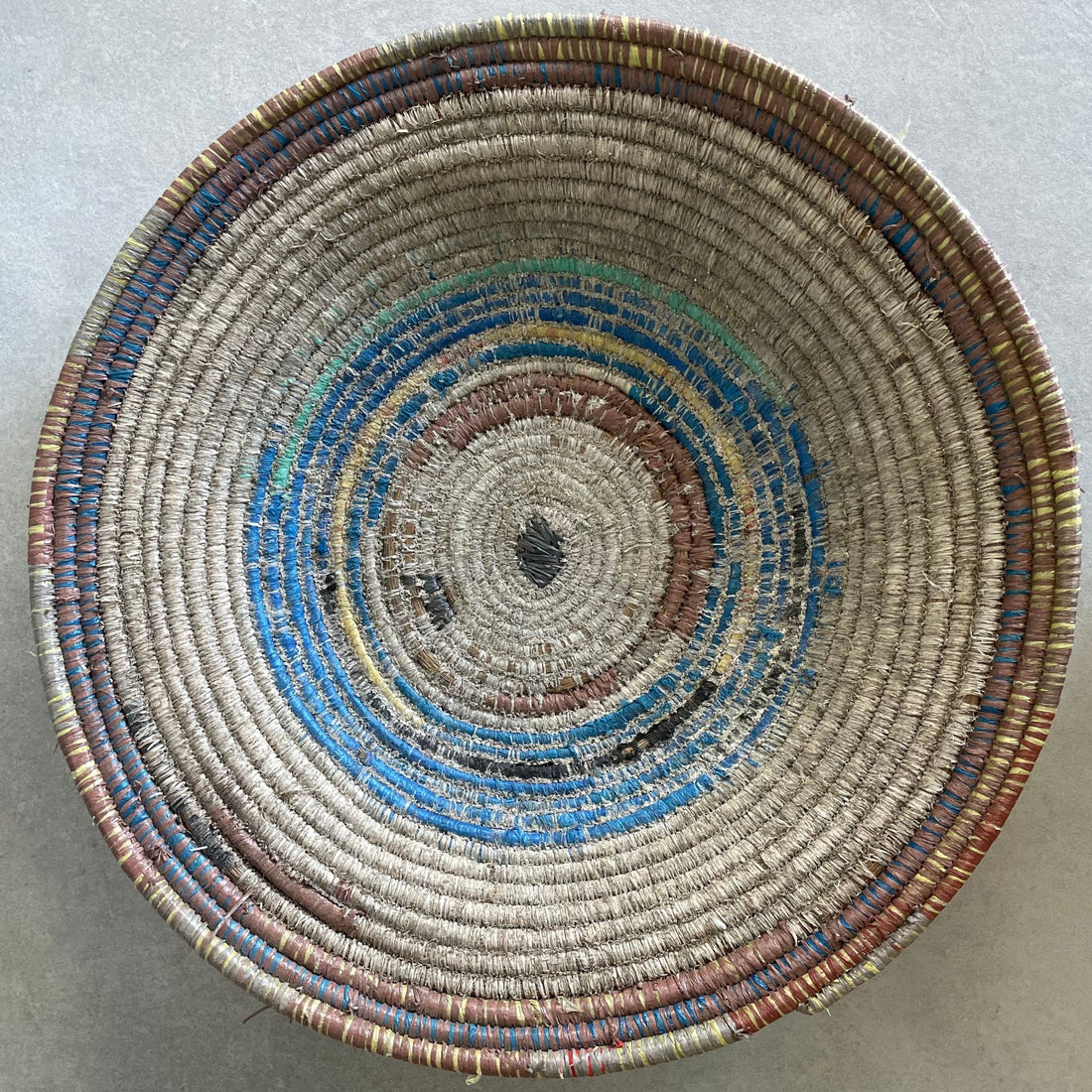 Round Zambia Maselo Basket Homewares Beachwood Designs 