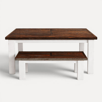 Rustic Outdoor Timber Setting L2100mm Outdoor Furniture Beachwood Designs 