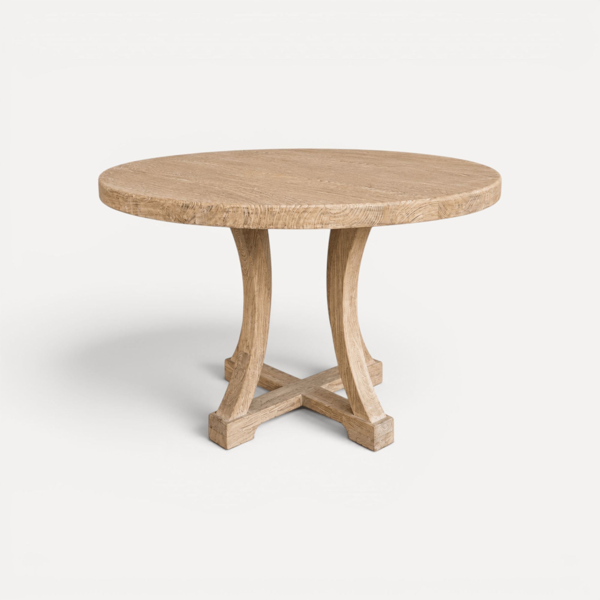 Saville Elm Dining Table - D1200mm Dining Furniture Beachwood Designs 