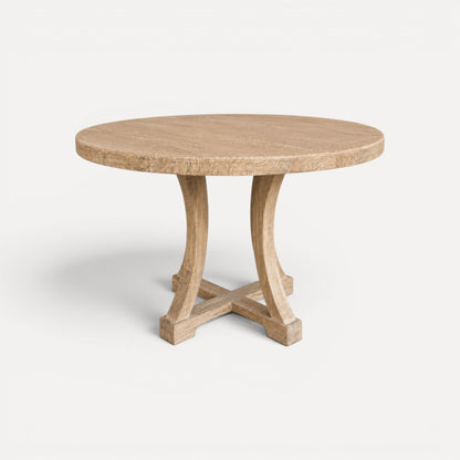 Saville Elm Dining Table - D1200mm Dining Furniture Beachwood Designs 