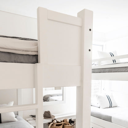 Single Bunk Beds - Fixed Ladder Bedroom Furniture Beachwood Designs 