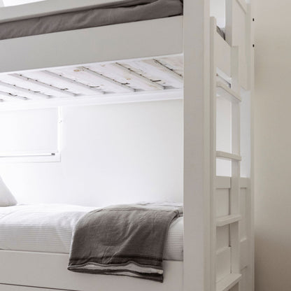 Single Bunk Beds - Fixed Ladder Bedroom Furniture Beachwood Designs 