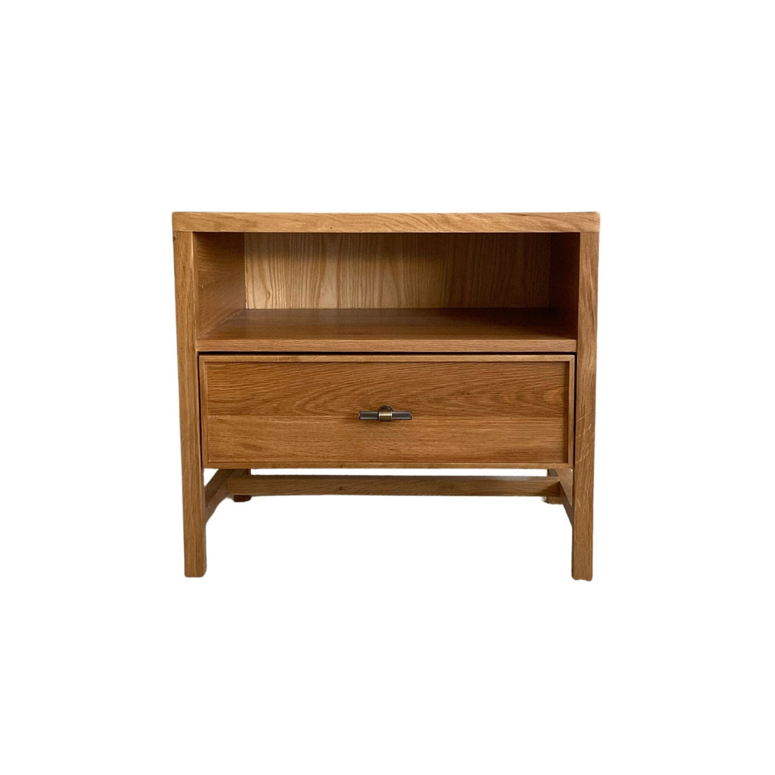 Sorrento Bedside L600mm - Natural Oak Bedroom Furniture Beachwood Designs 