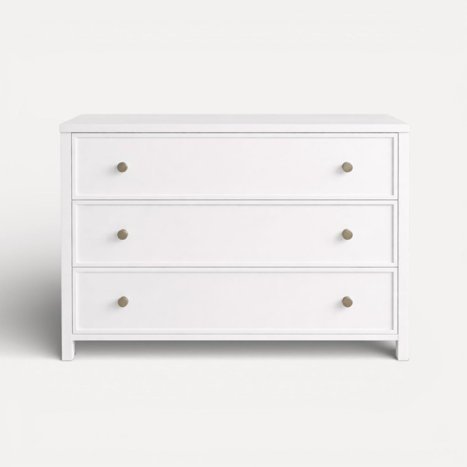 Sorrento Chest of Drawers L1200mm Bedroom Furniture Beachwood Designs Hand painted White 