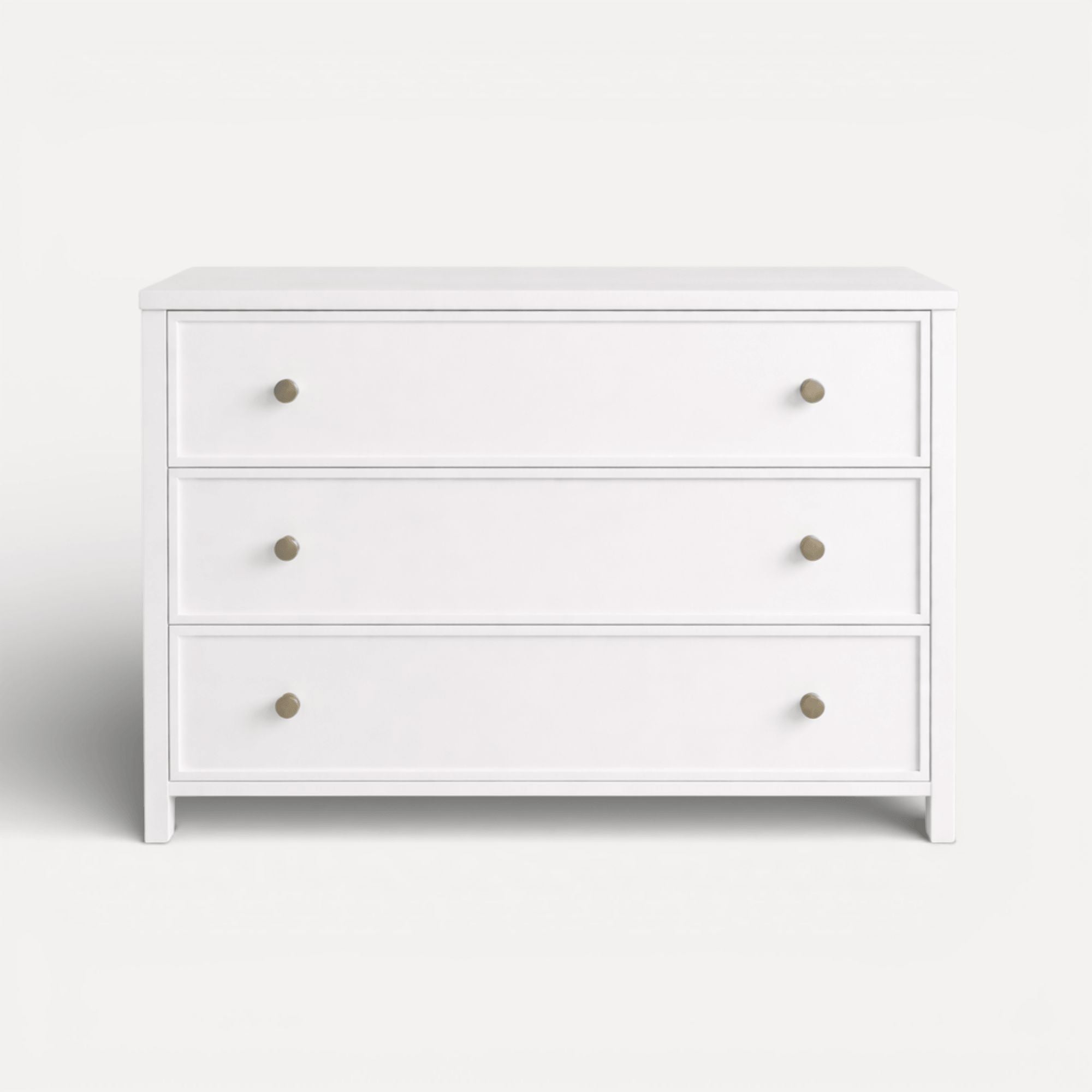 Sorrento Chest of Drawers L1200mm Bedroom Furniture Beachwood Designs Hand painted White 