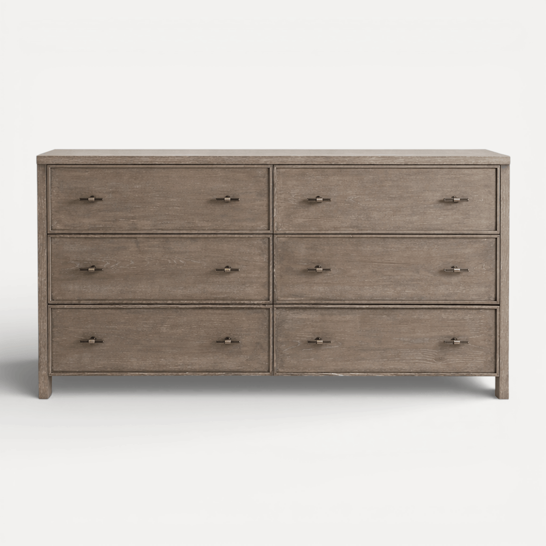 Sorrento Chest of Drawers L1600mm - Smoked Grey