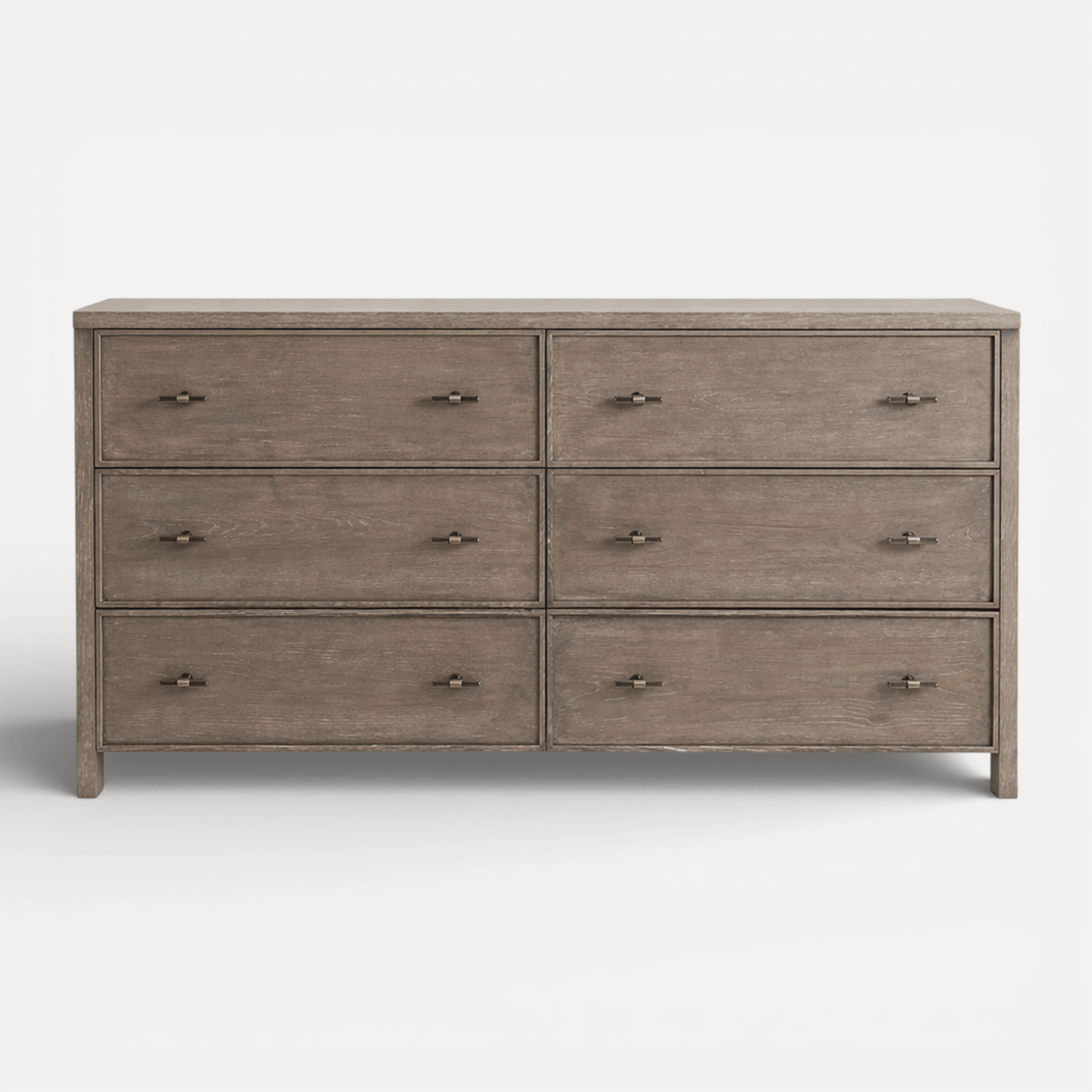 Sorrento Chest of Drawers L1600mm - Smoked Grey