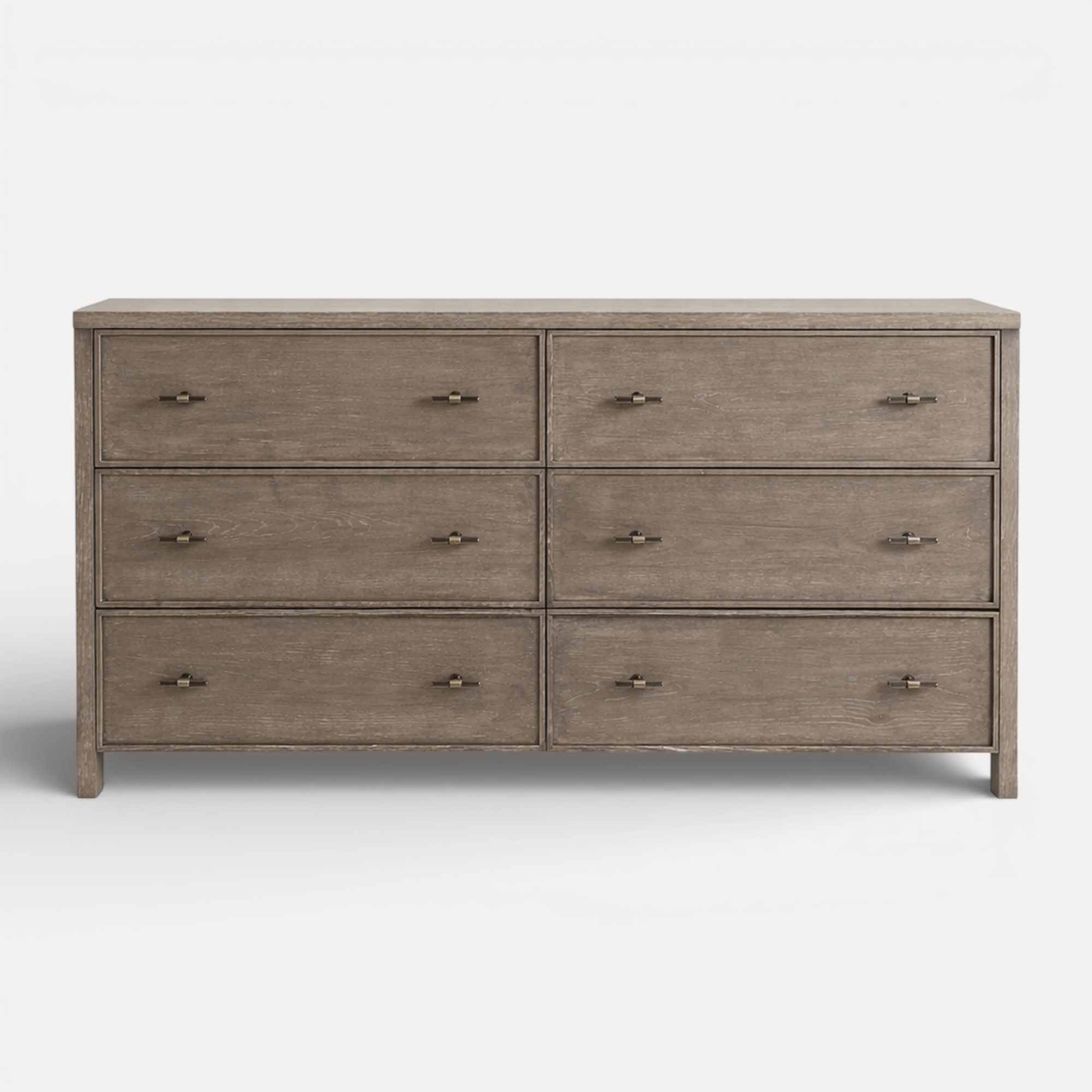 Sorrento Chest of Drawers L1600mm - Smoked Grey
