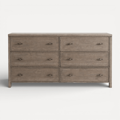 Sorrento Chest of Drawers L1600mm - Smoked Grey