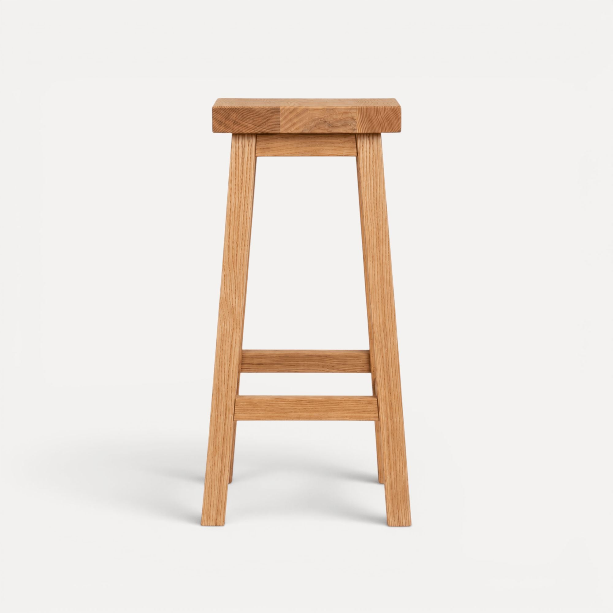 Square Bar Stool - Natural Dining Furniture Beachwood Designs 