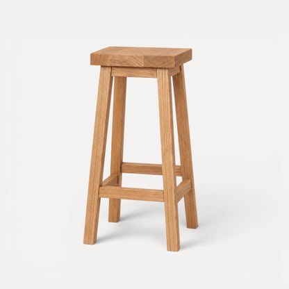 Square Bar Stool - Natural Dining Furniture Beachwood Designs 