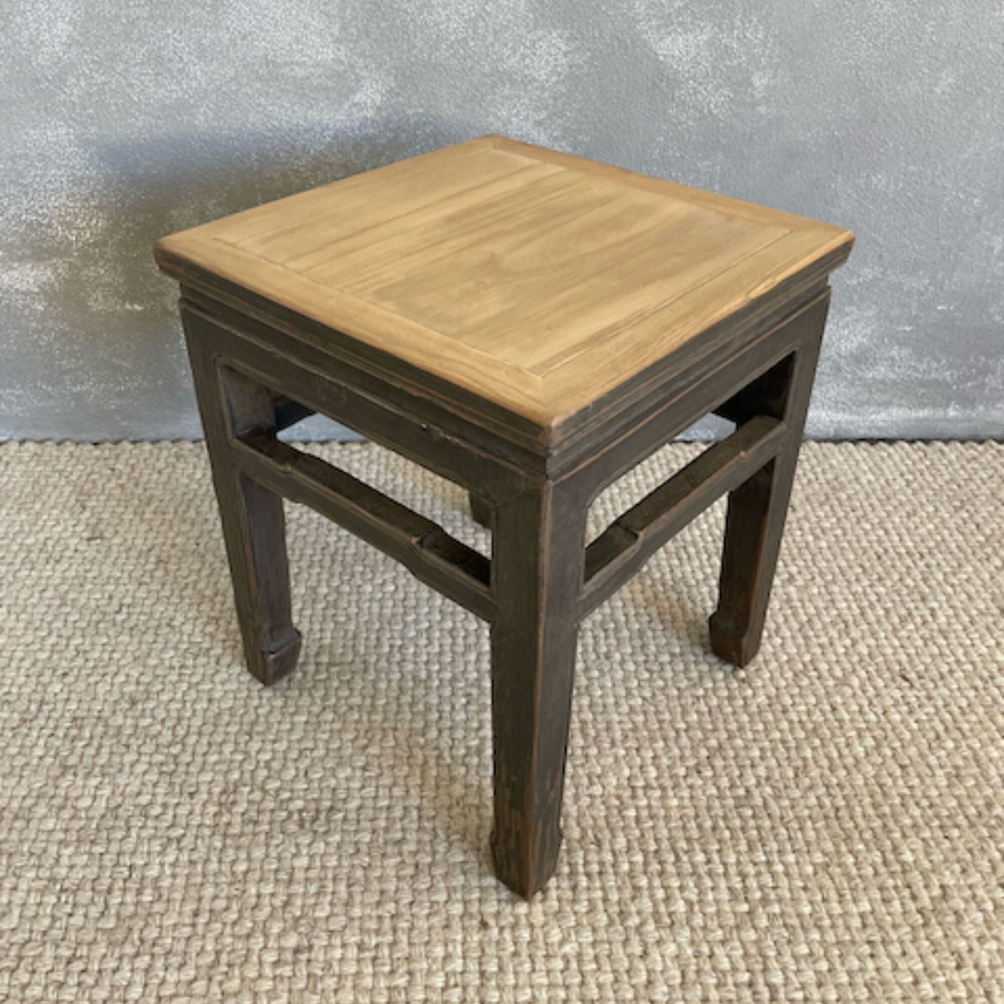 Square Pine Side Table Living Furniture Beachwood Designs 