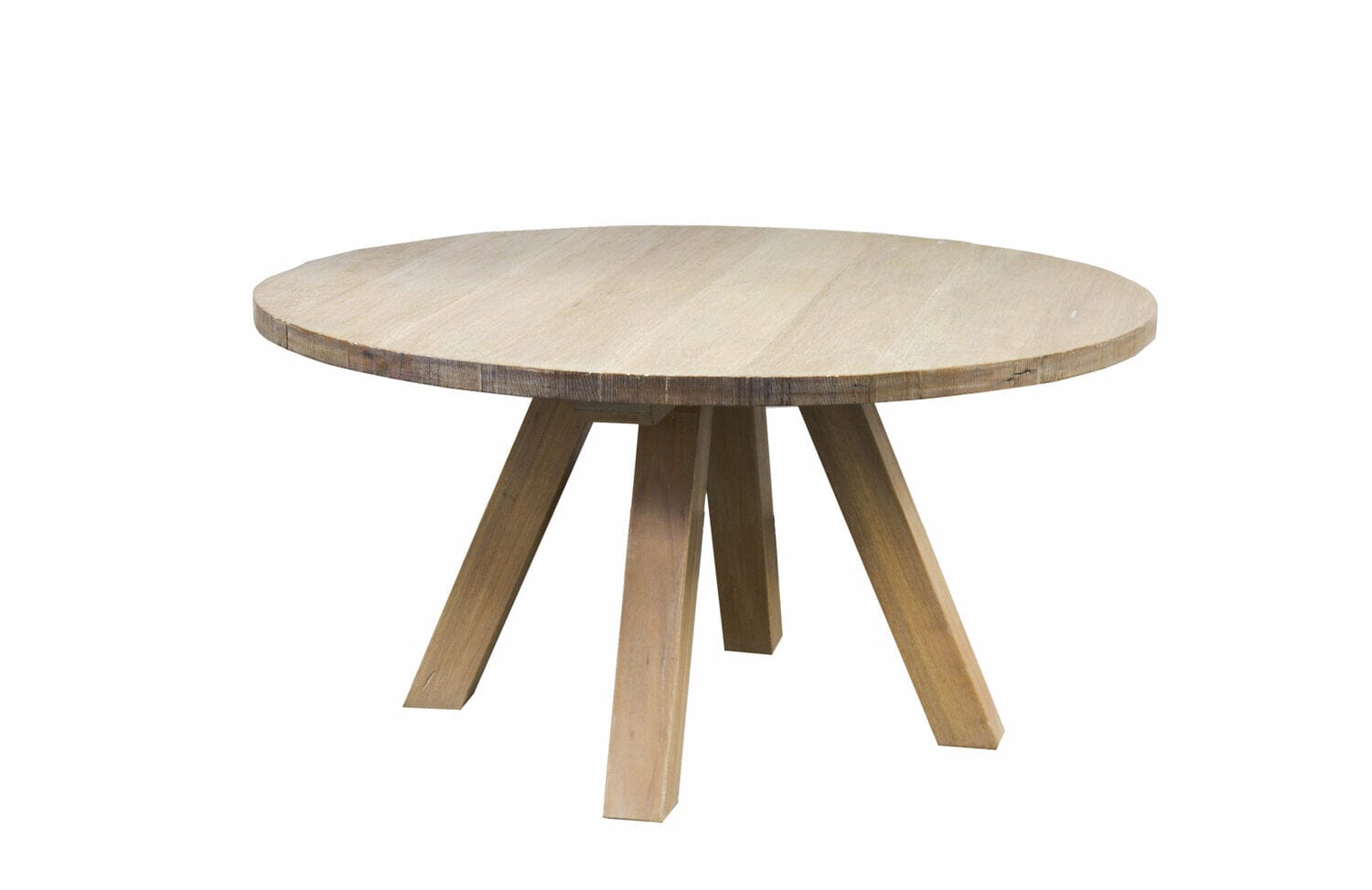 BEACHWOOD - Custom Hand Made Round Four Leg Tables | Timber Dining ...