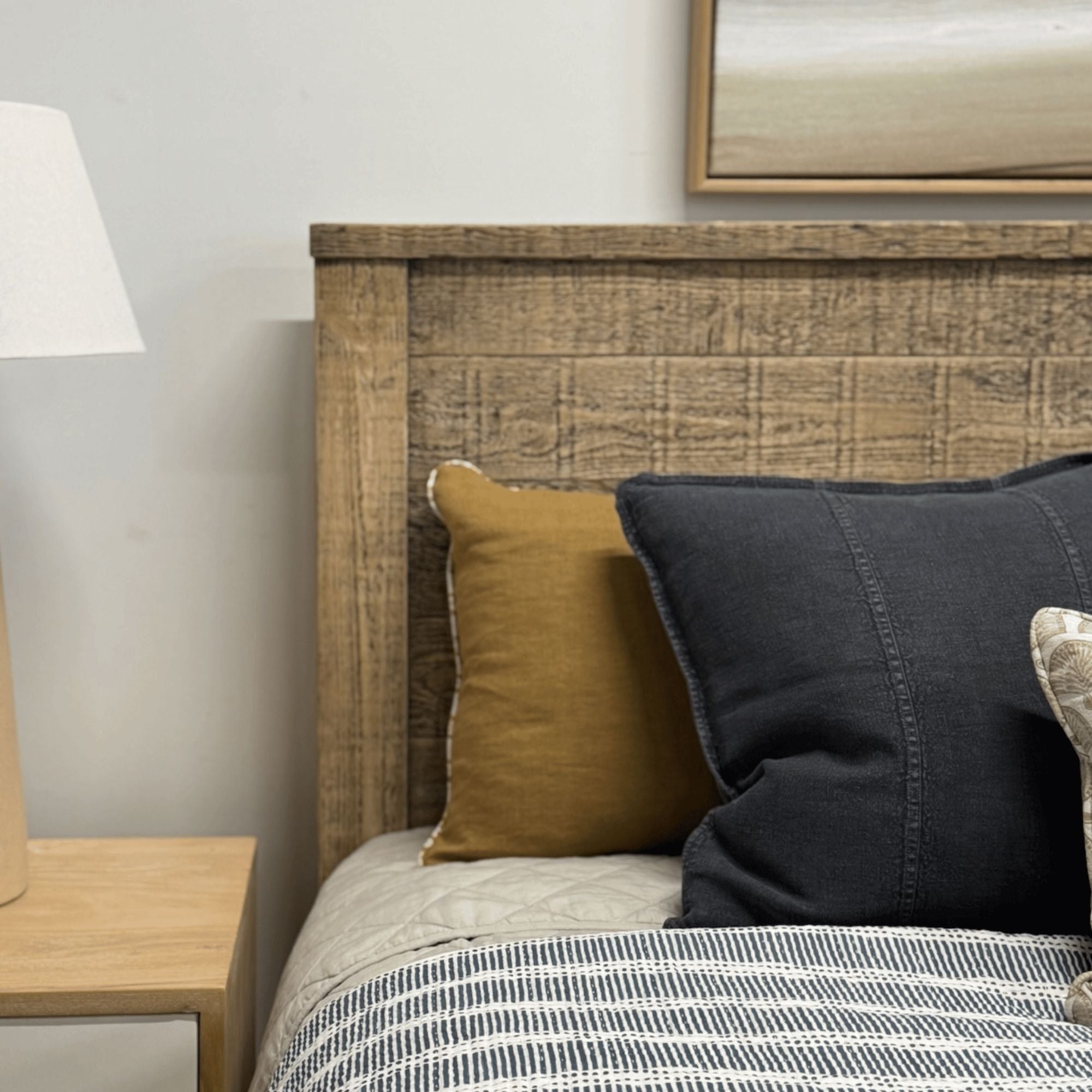 The Custom Timber Bed Bedroom Furniture Beachwood Designs 