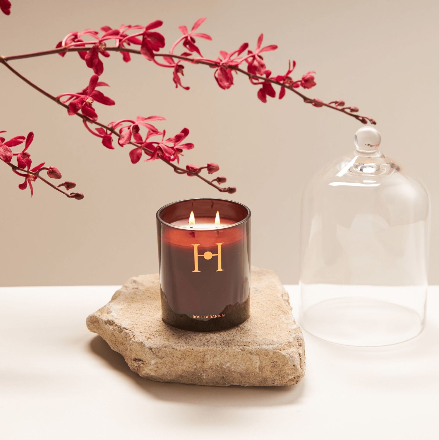 The Herbologist Candle Homewares The Herbologist Rose Geranium 