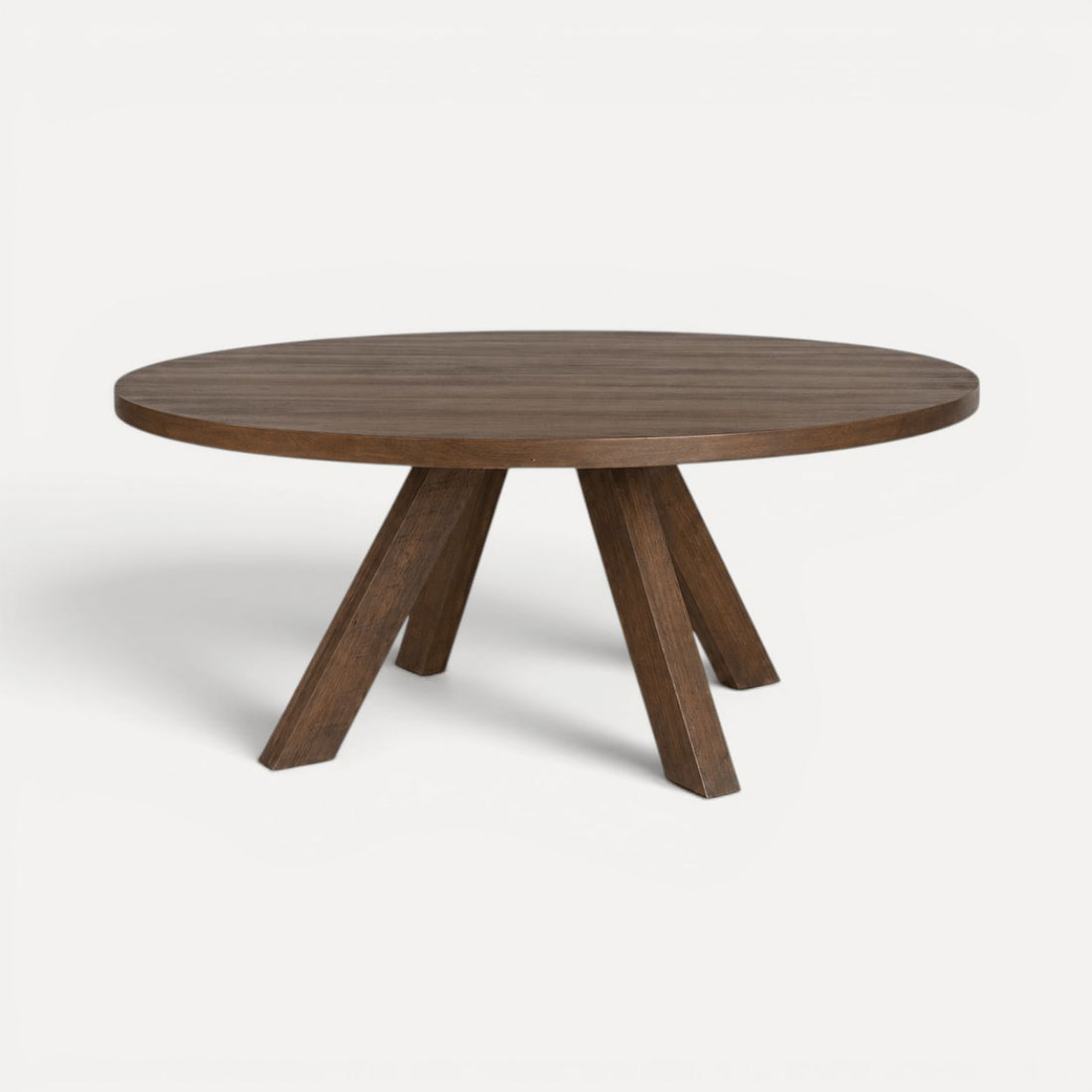 The Round Four Leg Table Dining Furniture Beachwood Designs 