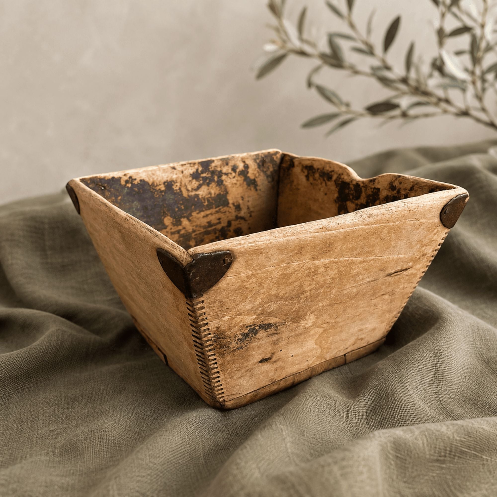 Timber Rice Measuring Bowl Homewares Beachwood Designs 