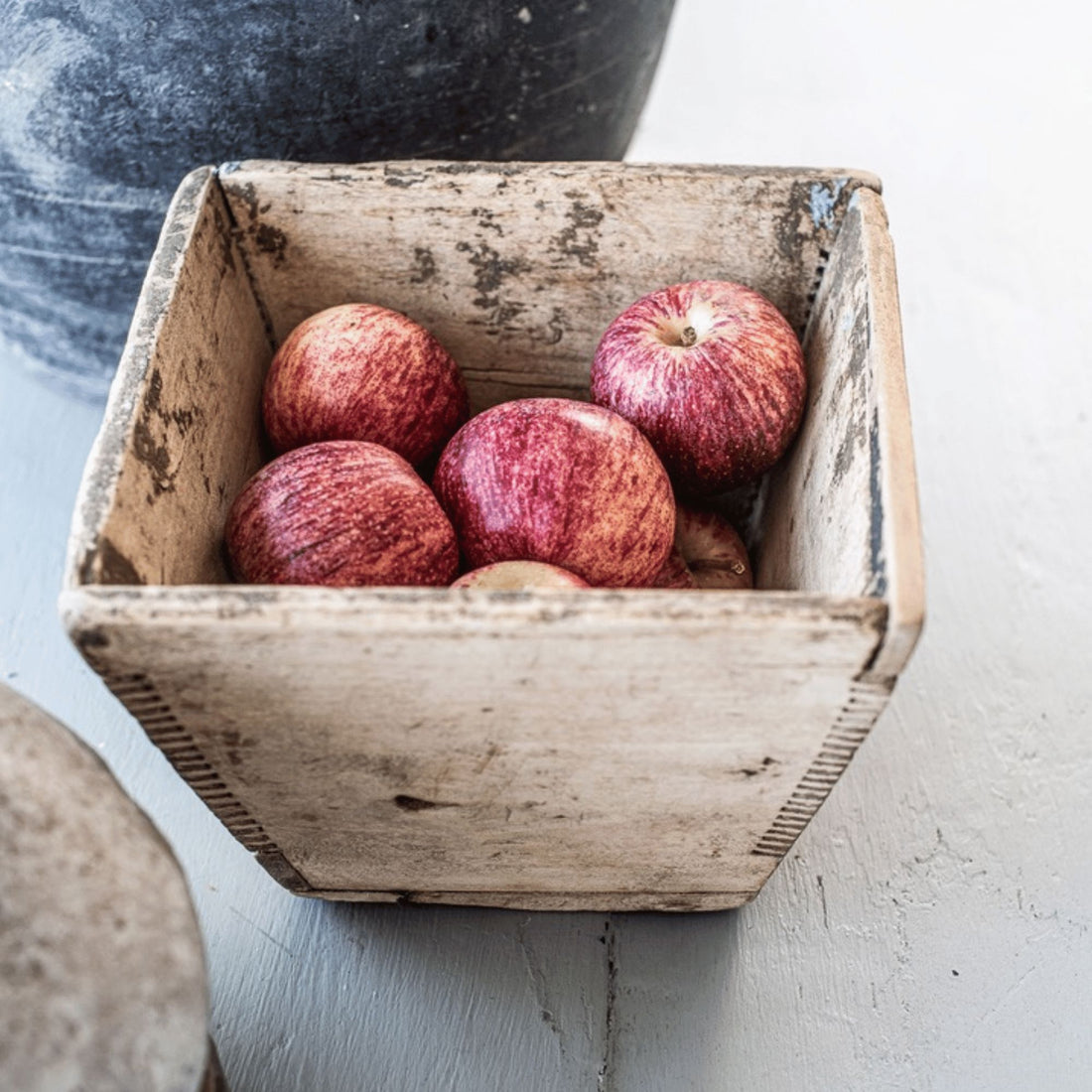 Timber Rice Measuring Bowl Homewares Beachwood Designs