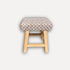 Upholstered Elm Stool - Limited Edition - Art Deco Dining Furniture Beachwood Designs