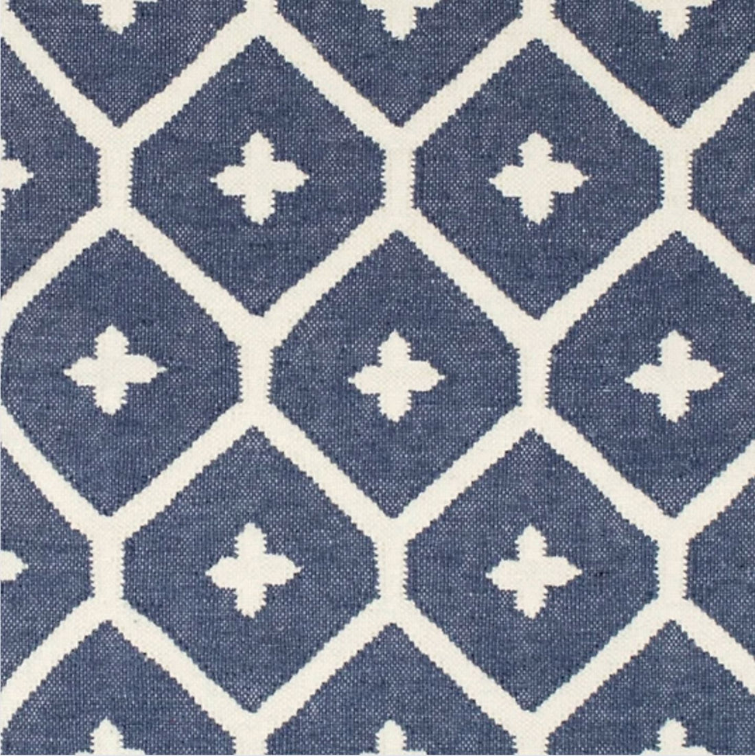 Upholstered Elm Stool - Limited Edition - Navy Dining Furniture Beachwood Designs 